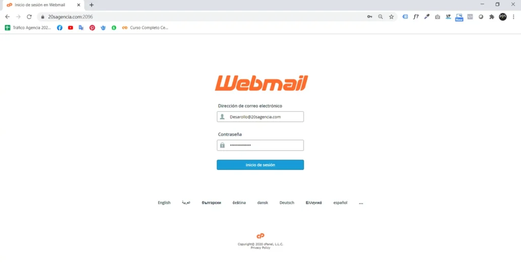 Correo corporativo