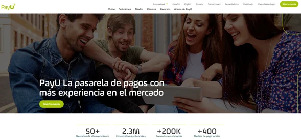 Pasarela de pago payu